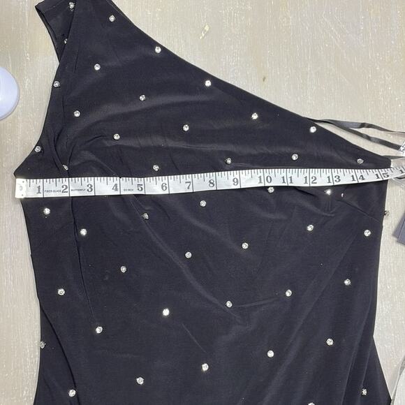 NWT Mac Duggal rhinestone beaded cocktail gown - Picture 10 of 12